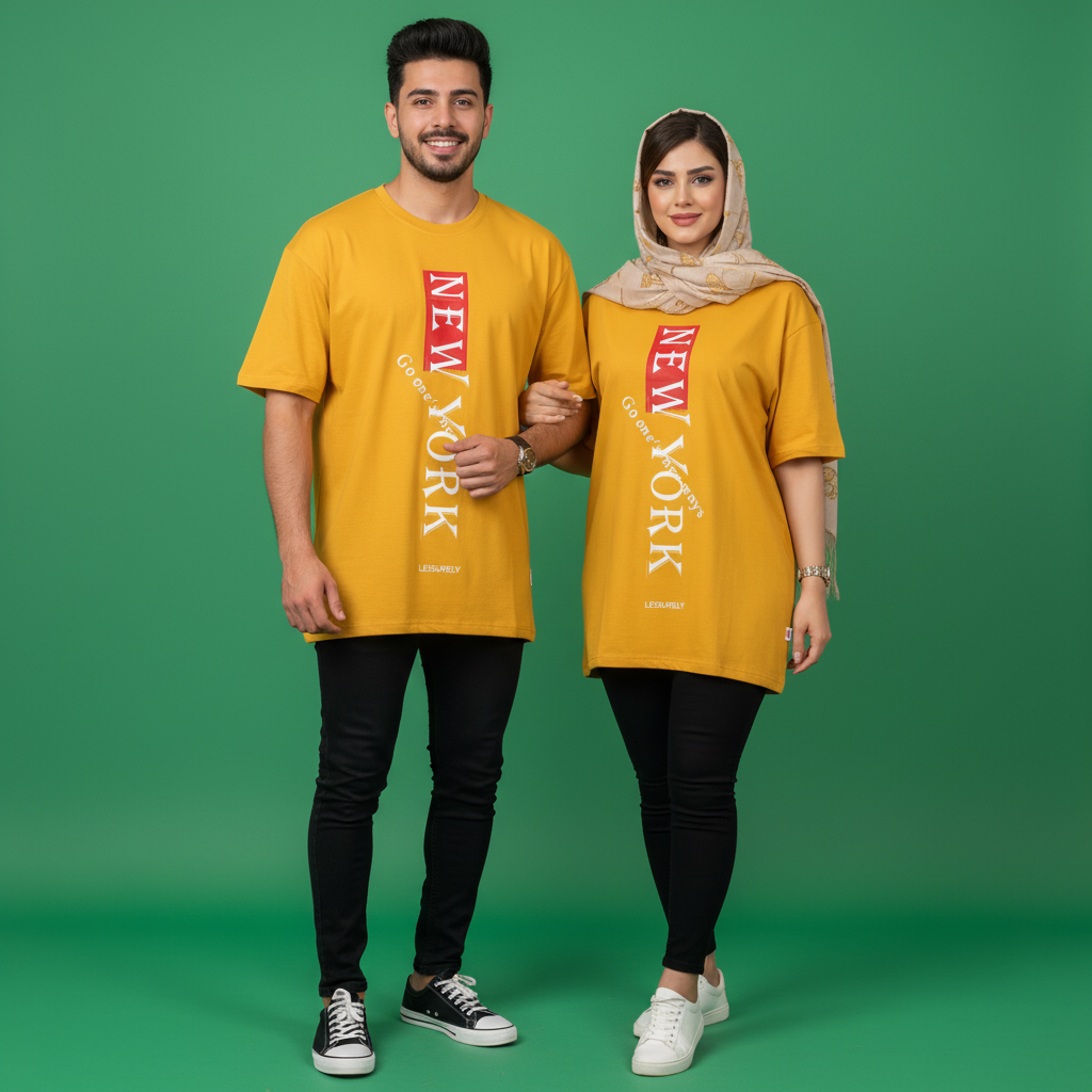 تیشرت لانگ آستین کوتاه زنانه و مردانه مدل PJ1311 1 43935fb1 b3e9 48bc ab5d 53ea7b0299fa