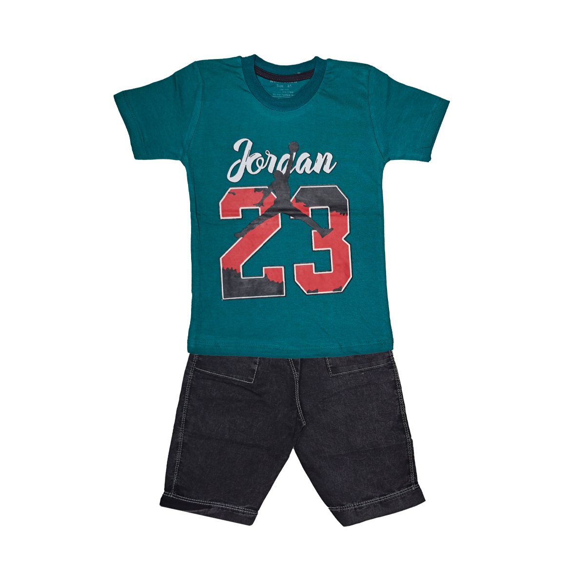 ست تی شرت و شلوارک پسرانه مدل بسکتبال کد PJ1056 | 60 | گارانتی سلامت فیزیکی کالا